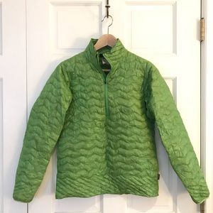 PATAGONIA puff packable quarter zip